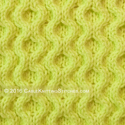 Cable Knitting Stitches » Honeycomb XOXO. Very easy. I really like the texture of this pattern