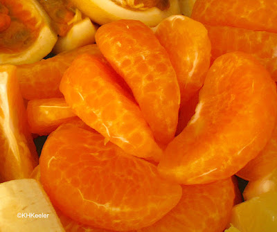 orange sections