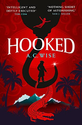 book cover of fairytale retelling Hooked by A.C. Wise