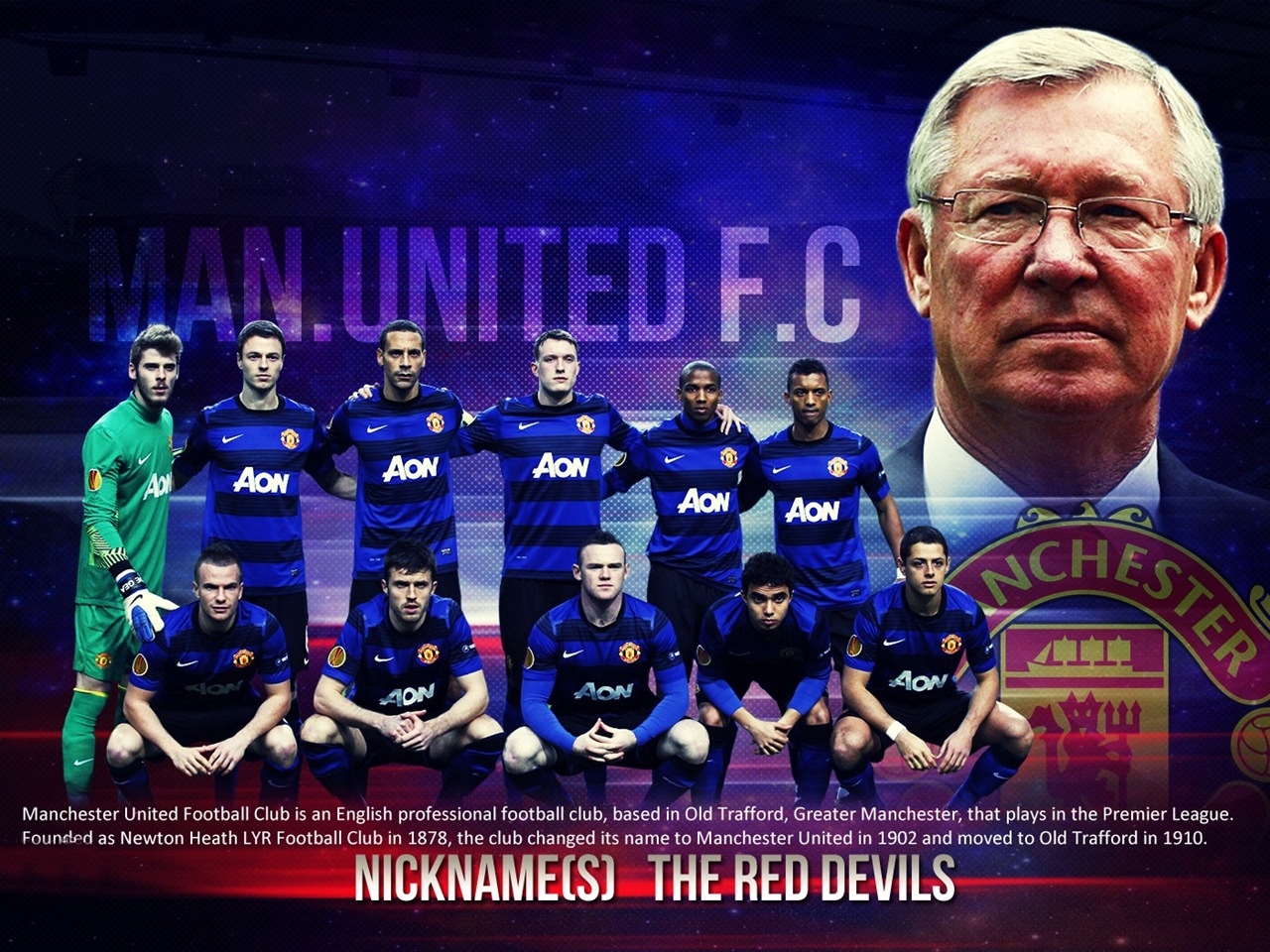 Manchester United 2012  2013  wallpaper world