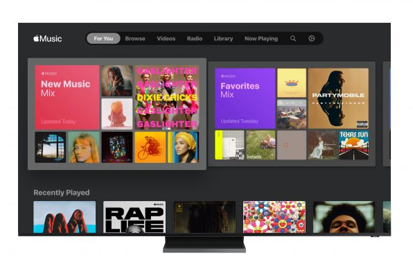 تطبيق Apple Music متاح الآن لأجهزة تلفزيون Samsung الذكية