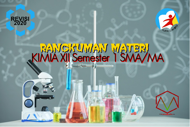 Rangkuman Materi Kimia Kelas XII Semester 1 Kurikulum 2013 Revisi 2020