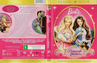 Capa do Filme Barbie em A Princesa e a Plebéia 