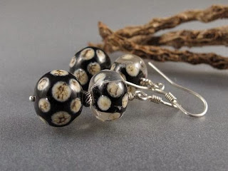 handmade lampwork beads jewelry earrings