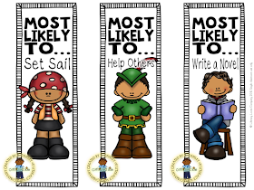 End of the Year Award Bookmarks are the awards students treasure long after the last school bell!  Every time they open their books they will be reminded of their school year with you!