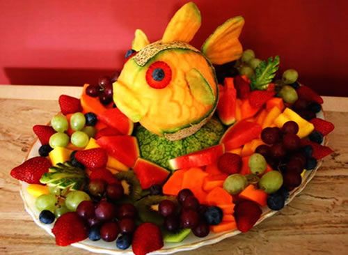 fruit salad decorations