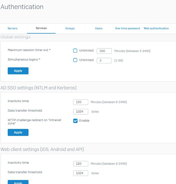 Mozunote Membuat  Login Portal Jaringan di Firewall Sophos Dengan Aktif Direktory Windows Server