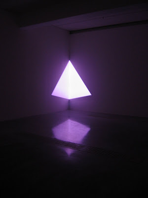 Light and space scupture by artist James Turrell