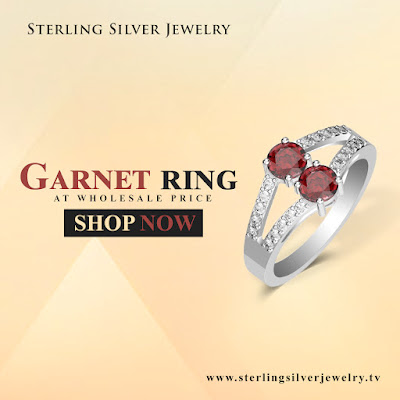 garnet ring wholesale