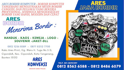 ares bordir,bordir komputer kota tangerang,jasa bordir tas,jasa bordir logo,jasa bordir topi,jasa bordir patch,jasa bordir celana,jasa bordir jaket,jasa bordir terbaik,jasa bordir kemeja,jasa bordir nama,jasa bordir jaket murah,bordir,jasa bordir komputer,jasa bordir komputer