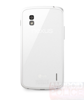 White Nexus 4 Render Images