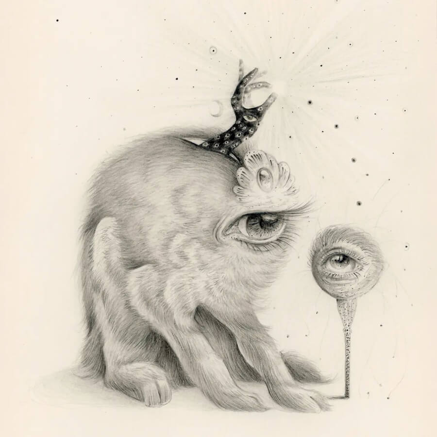 07-Creature-with-two-eyes-Fantasy-Drawings-Vorja-Sánchez-www-designstack-co
