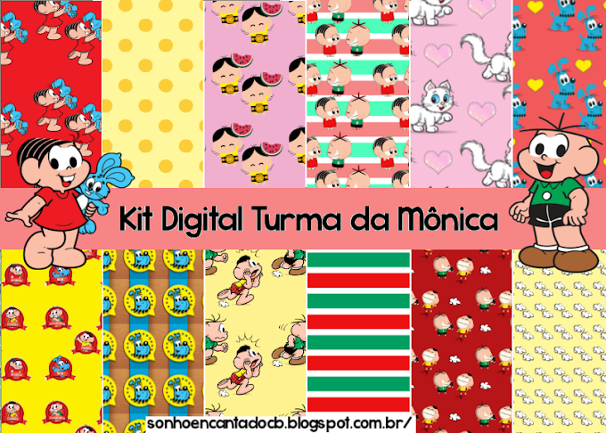 Kit digital Turma da Mônica