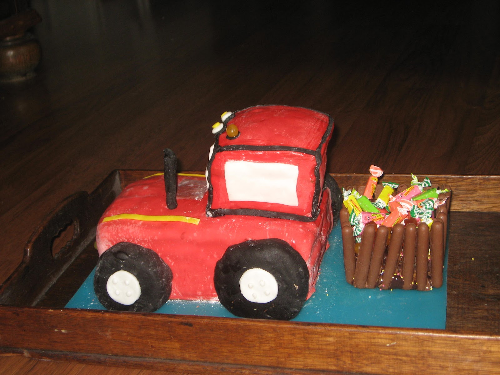Les Douceurs De Lisou Tracteur Gateau 3d