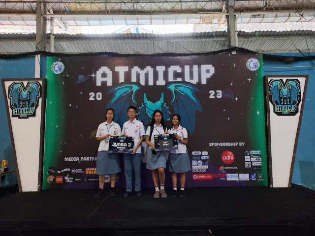 Tim Robotik SMA Kristen Kalam Kudus Sukoharjo Raih Juara 3 dan Penghargaan Best Spirit ATMI CUP 2023