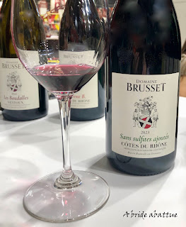 Quoi associer Côtes Rhône sans sulfites ajoutés Domaine Brusset