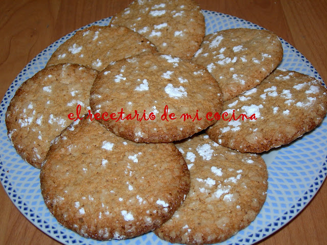 alfajores de almendra