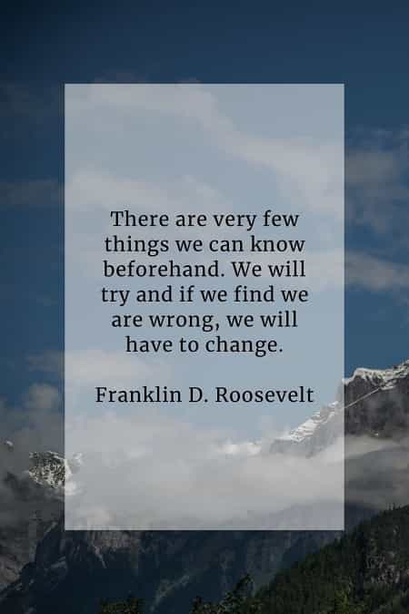 Famous quotes and sayings by Franklin D. Roosevelt