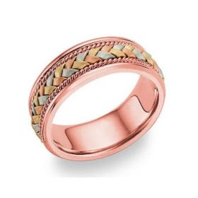 Wedding Rings With Rose Gold