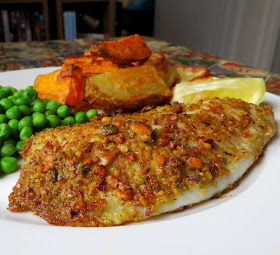 Pistachio & Lemon Dusted Tilapia