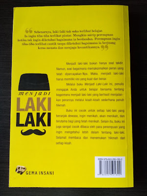 Sinopsis Buku Menjadi Laki Laki