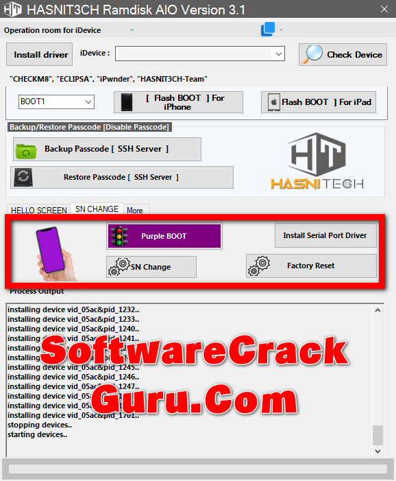 Download HASNI T3CH Ramdisk AIO Version 3.1 For Windows