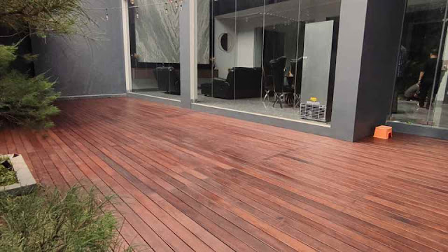 decking kayu bengkirai