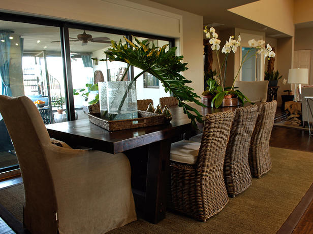 tropical living room decorating ideas on Modern Furniture  Tropical Dining Room Decorating Ideas 2012 From Hgtv