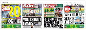 Tuesday front pages