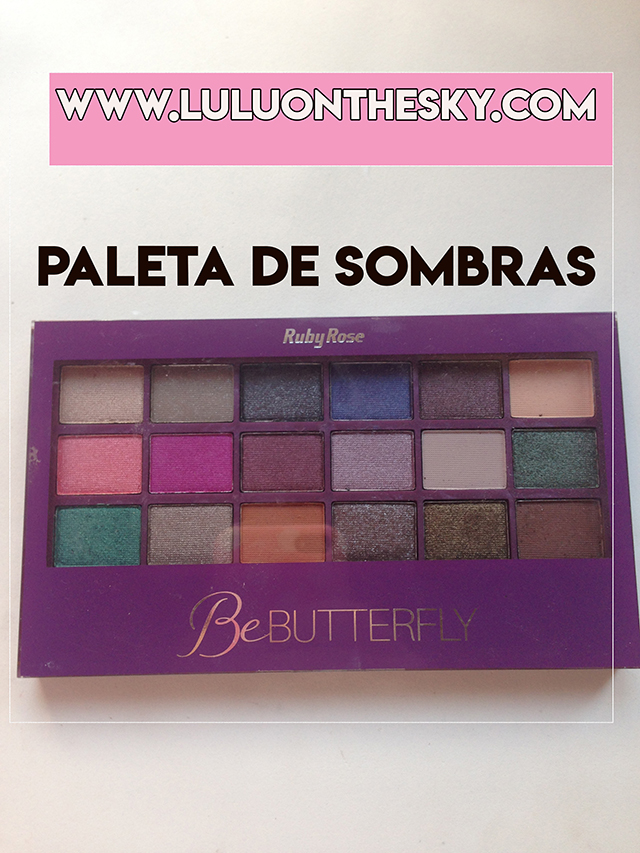 Paleta de Sombras Ruby Rose Be Butterfly