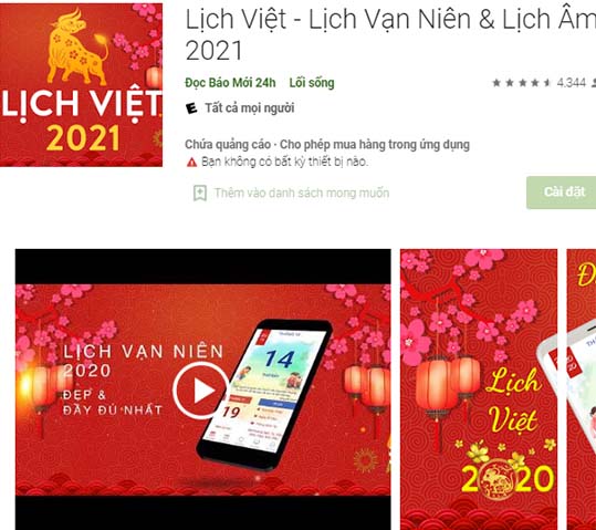 Download Lịch Việt - Lịch Vạn Niên & Lịch Âm 2021 Mới Nhất a