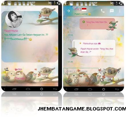 BBM Mod LoveBird Versi 2.10.0.35 Apk (Terbaru Gratis)