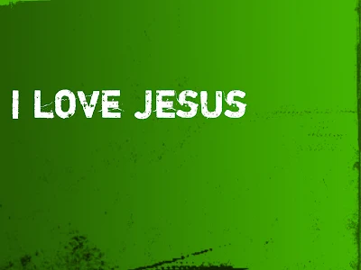 I Love Jesus Background