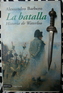 Portada del libro La batalla. Historia de Waterloo, de Alessandro Barbero