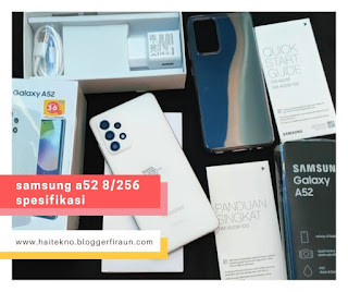 samsung a52 8/128 spesifikasi