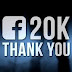 Gracias a todos por su apoyo hoy celebramos el alcance de 20 Mil suscriptores en Facebook