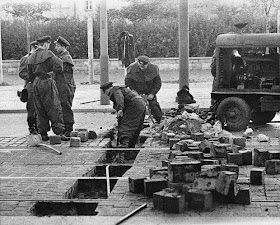 Construcción del Muro de Berlín