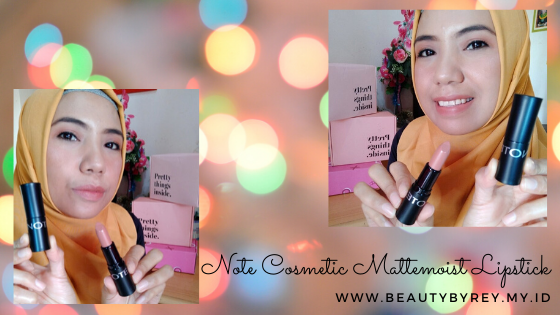 review Note Cosmetics mattemoist lipstick