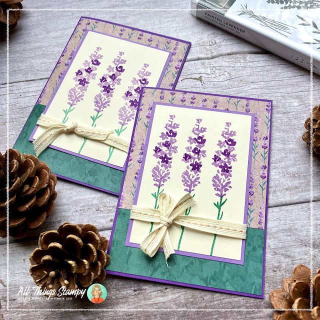 Stampin Up Painted Lavender card ideas