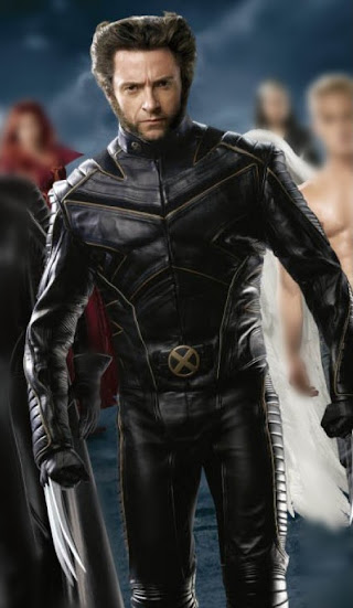 Gambar Jaket Kulit Superheroes X-Men Wolverine