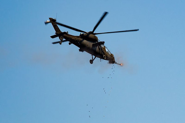 Italian Army attack helicopters