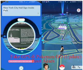 Fake GPS di Pokemon GO (Update) Root Akses