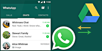 طريقة عمل نسخة نسخة احتياطية من محادثات Whatsapp على Google Drive 