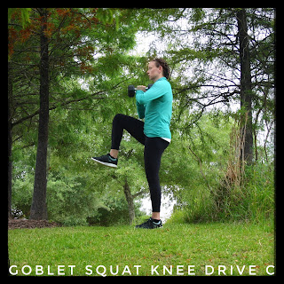 Goblet Squat Knee Drive C