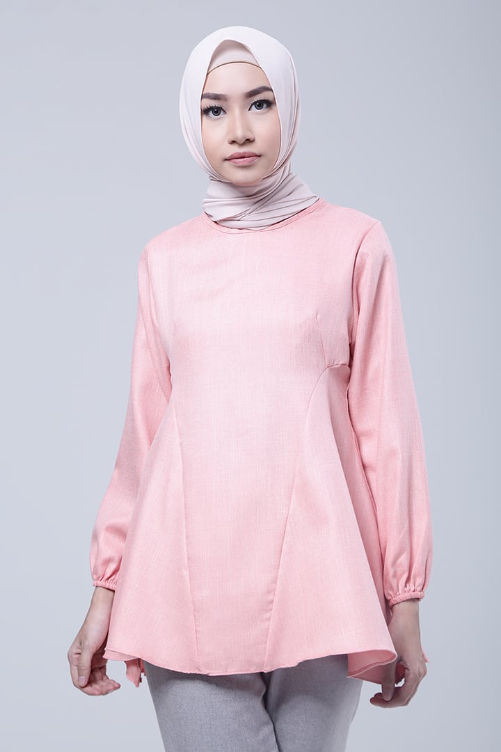 25 Baju  Atasan  Wanita Muslim  Pesta Terbaru 2022 Tutorial Hijab