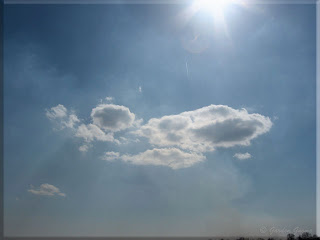 lone cloud in the sky