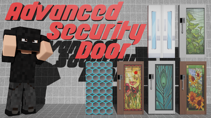 Advanced Security Door 1.0.3 | Minecraft Addon