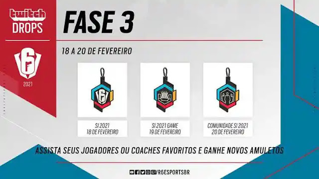 Com Six Invitational 21 Adiado Ubisoft Anuncia Novas Formas De Fas Garantirem Twitch Drops