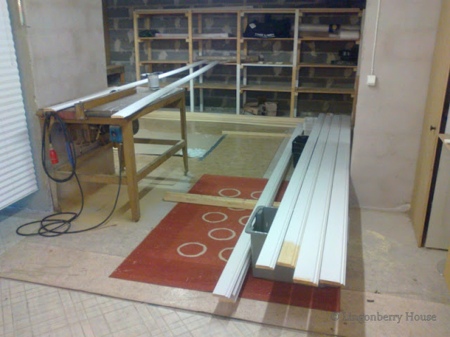 lingonberryhouse, house renovation, baseboards, jalkalistat