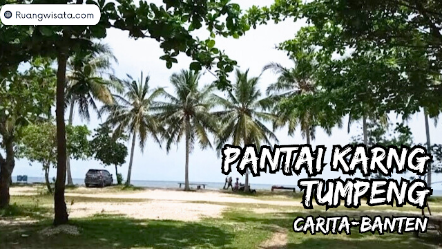 Pantai Karang Tumpeng Carita Banten